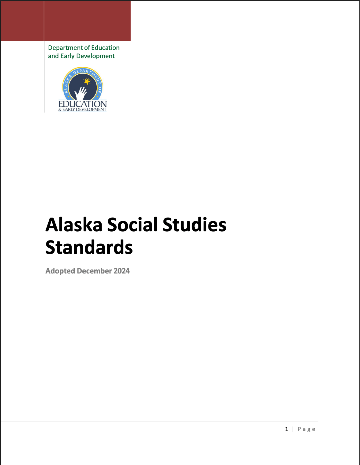 Alaska Social Studies Standards