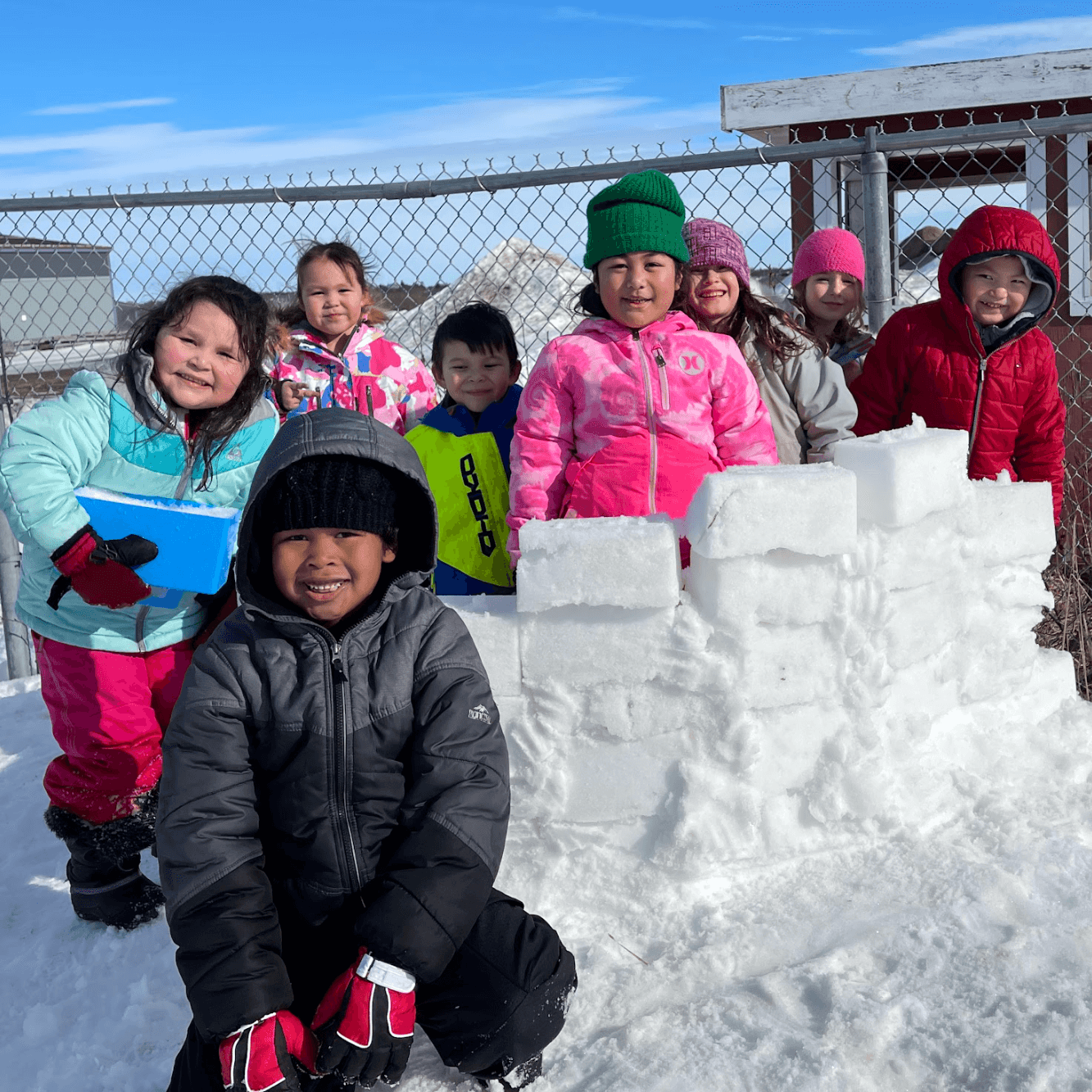 Snow Building - Big Scale Design